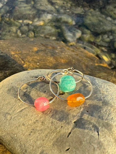 Tuto pour créer un trio de bagues pierre et métal précieux