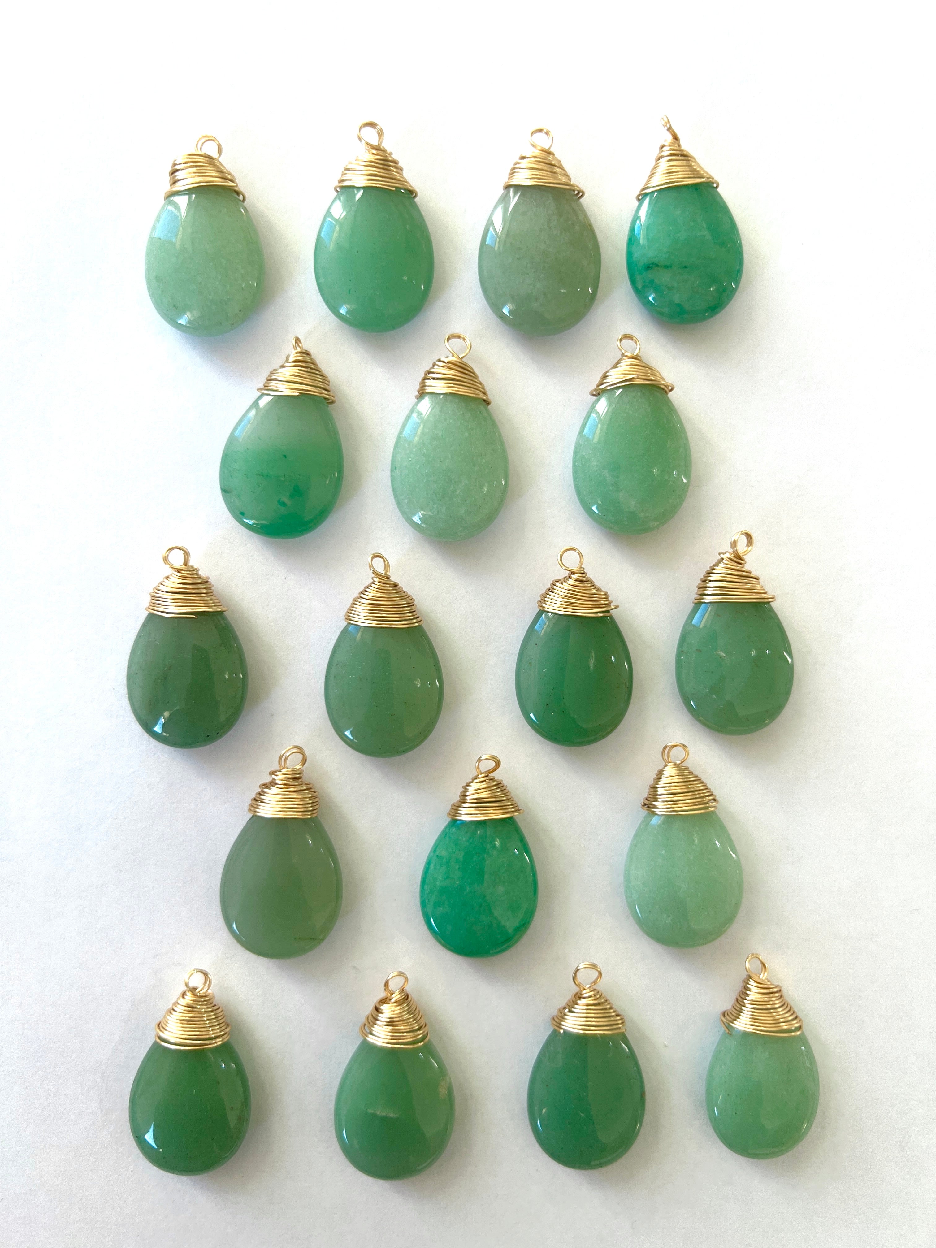 Pendentif Larme Aventurine