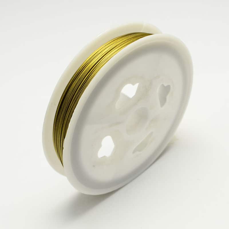 Fil Câblé Doré 0,45mm