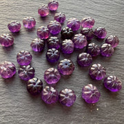 Perles Pumkin Améthyste