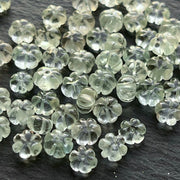 Perles Pumkin Améthyste Verte