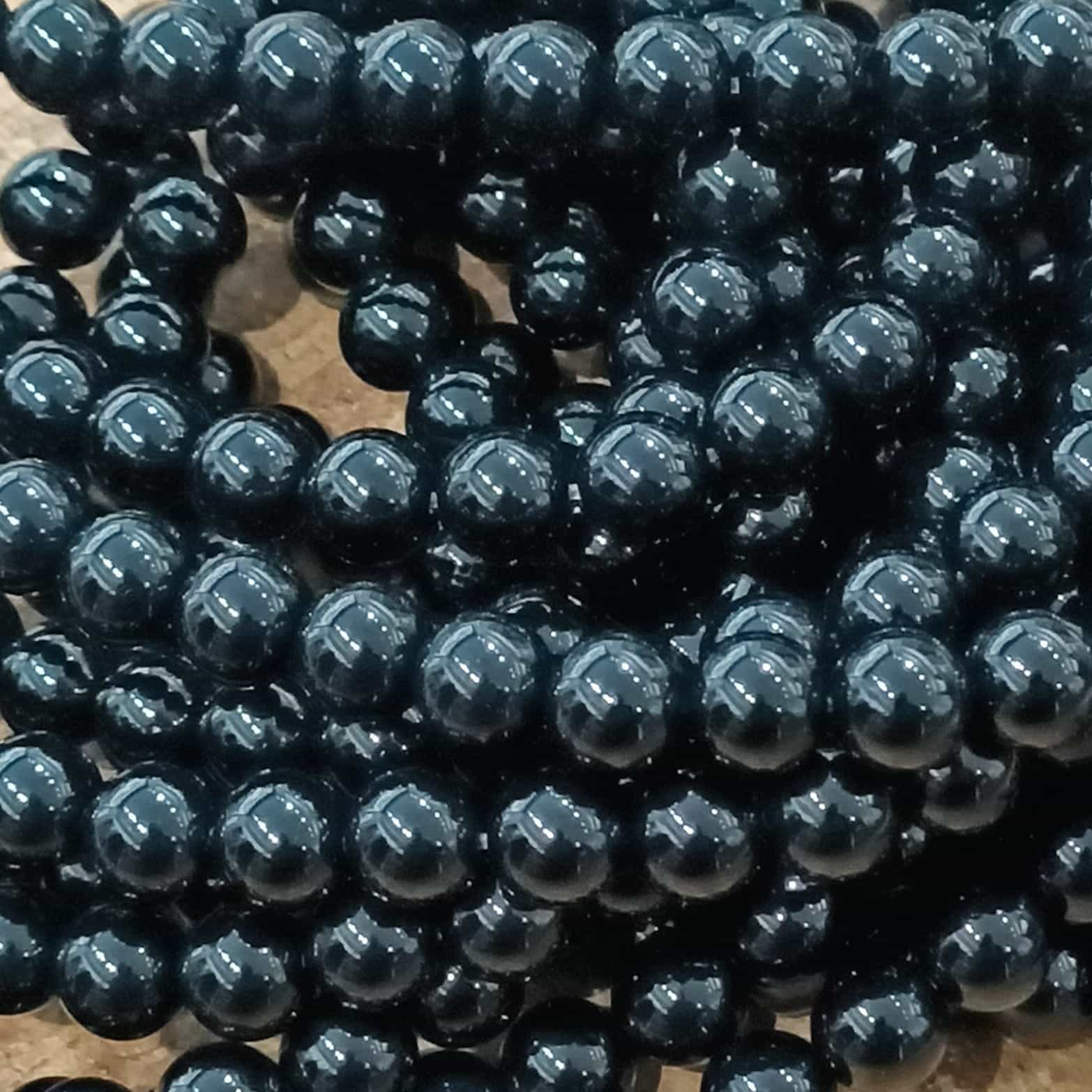 Agate Noire 8mm