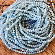 Aigue Marine Facettée 3mm