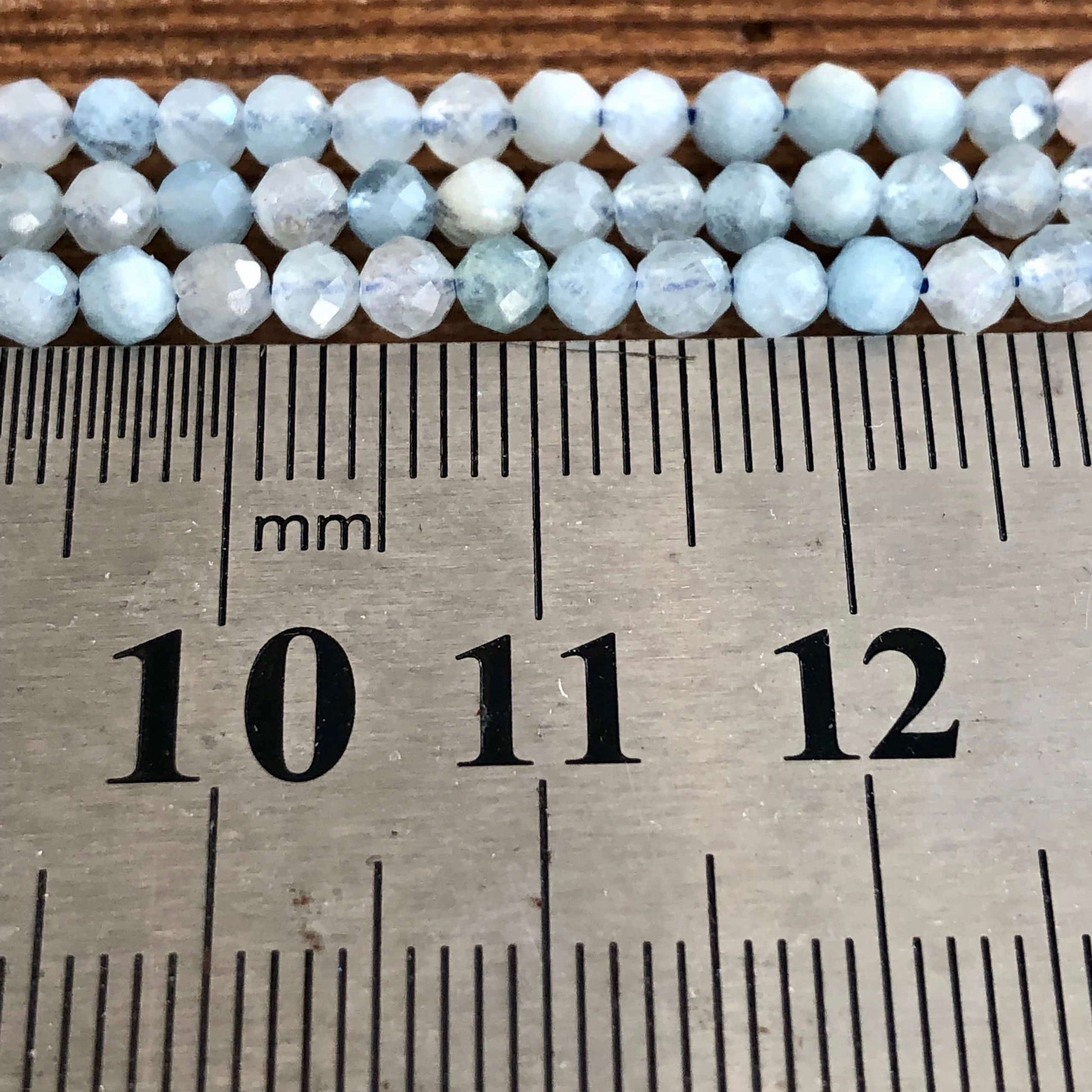 Aigue Marine Facettée 3mm 1