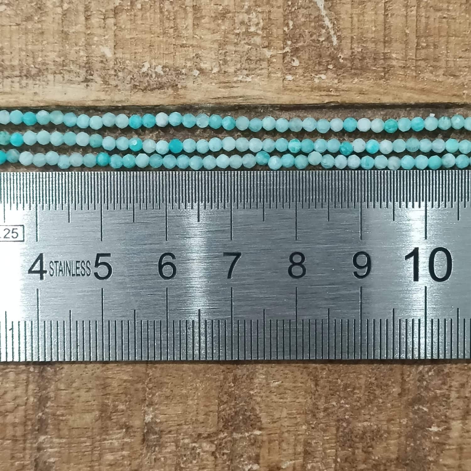 Amazonite Facettée 2mm N°1 1