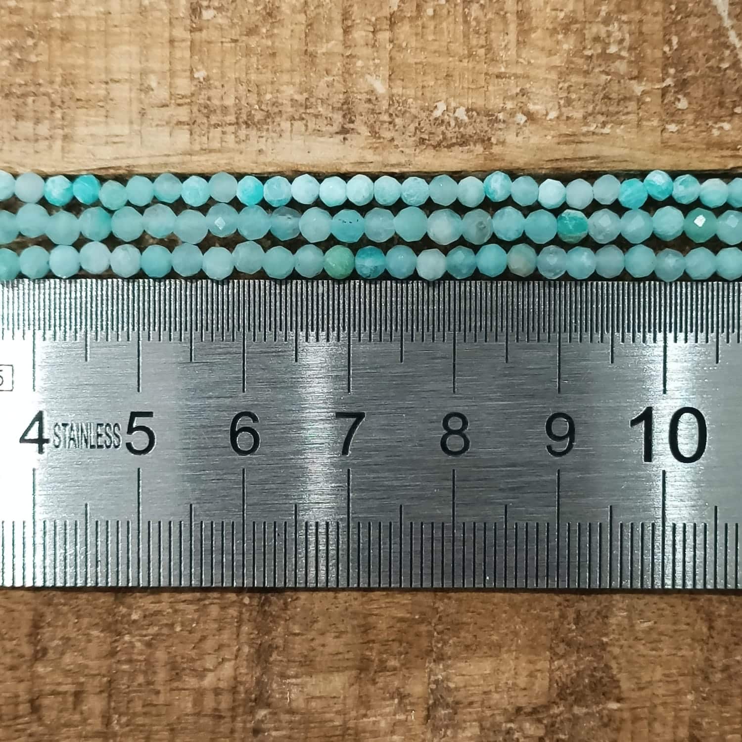 Amazonite Facettée 3mm (1) 1
