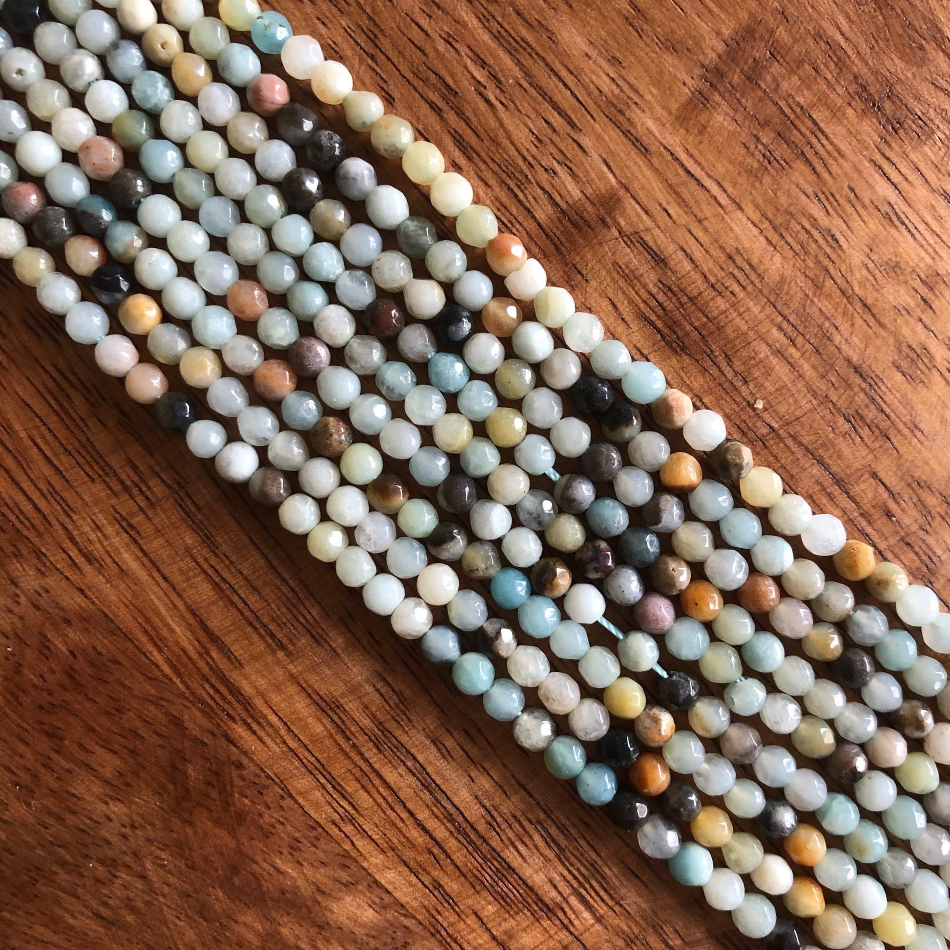 Amazonite facettée 4mm(1) 2