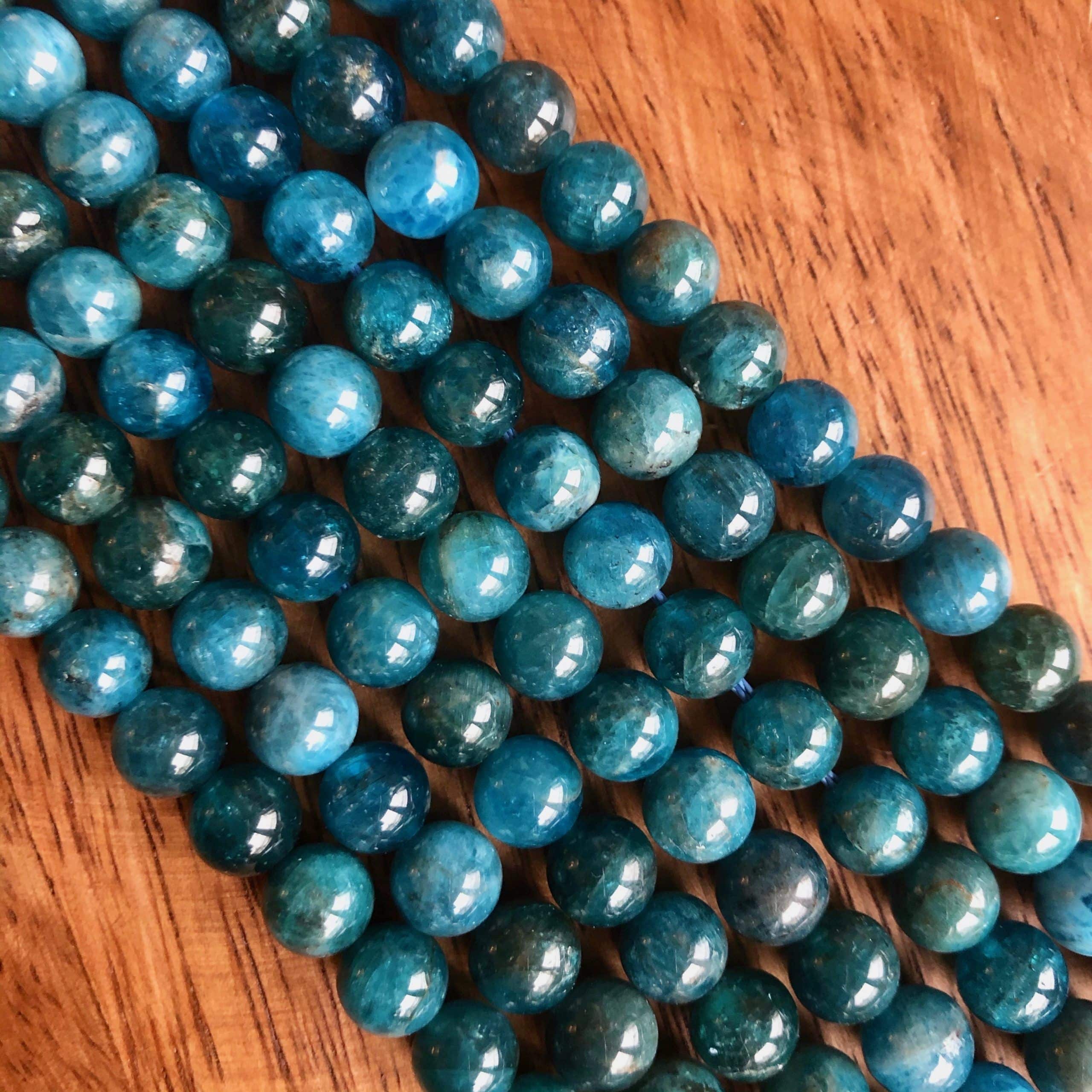 Apatite Bleue 8mm 1