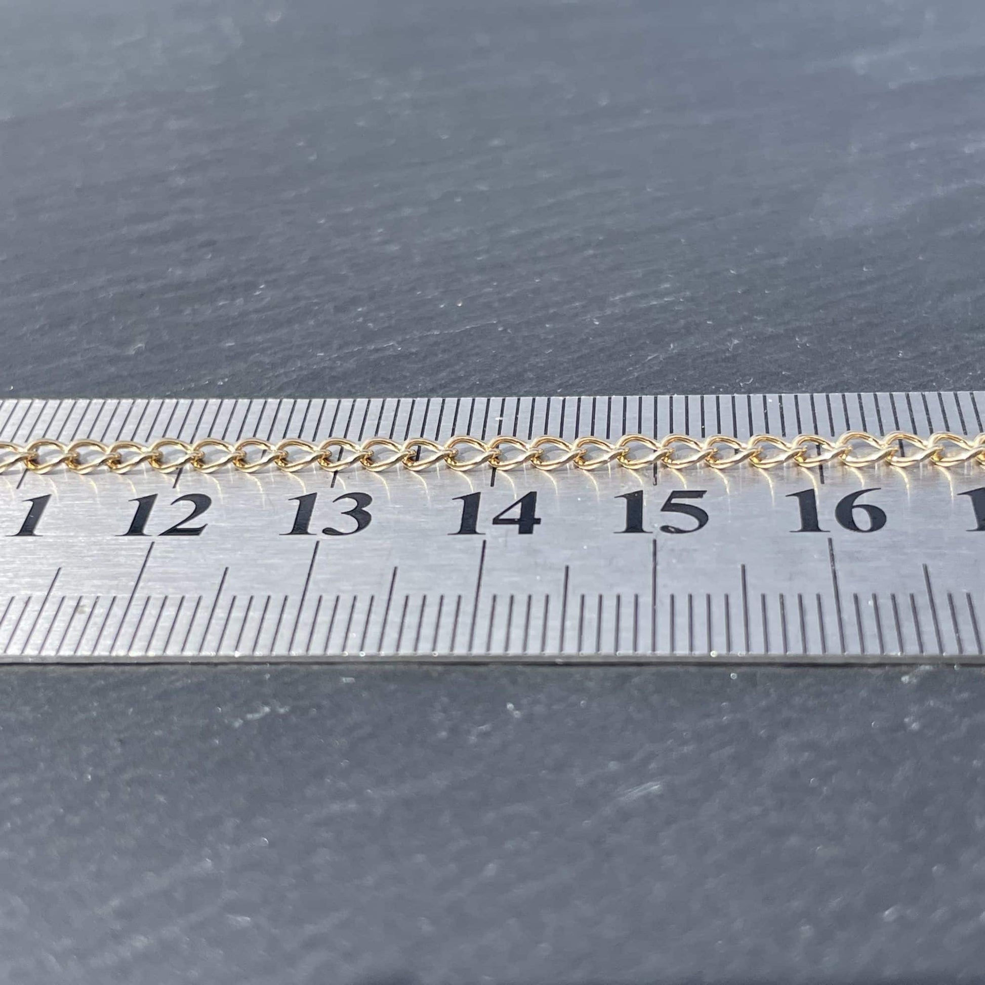 Chaine plaqué or 3 micron 18 carats