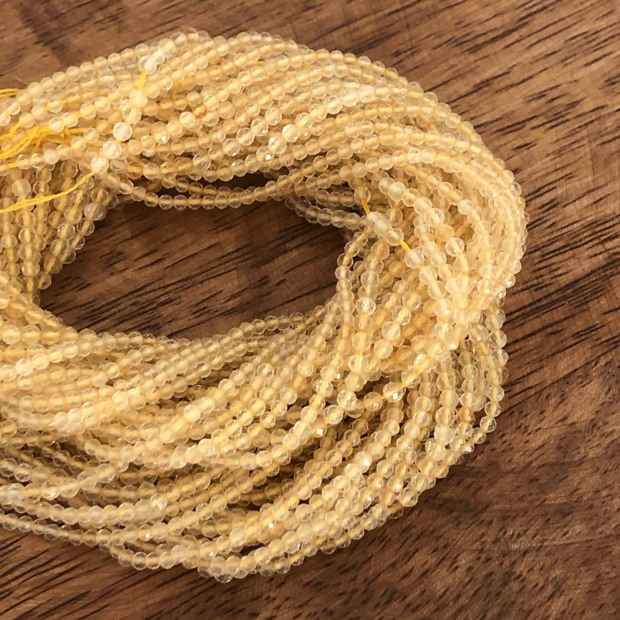 Citrine Facettée 2mm