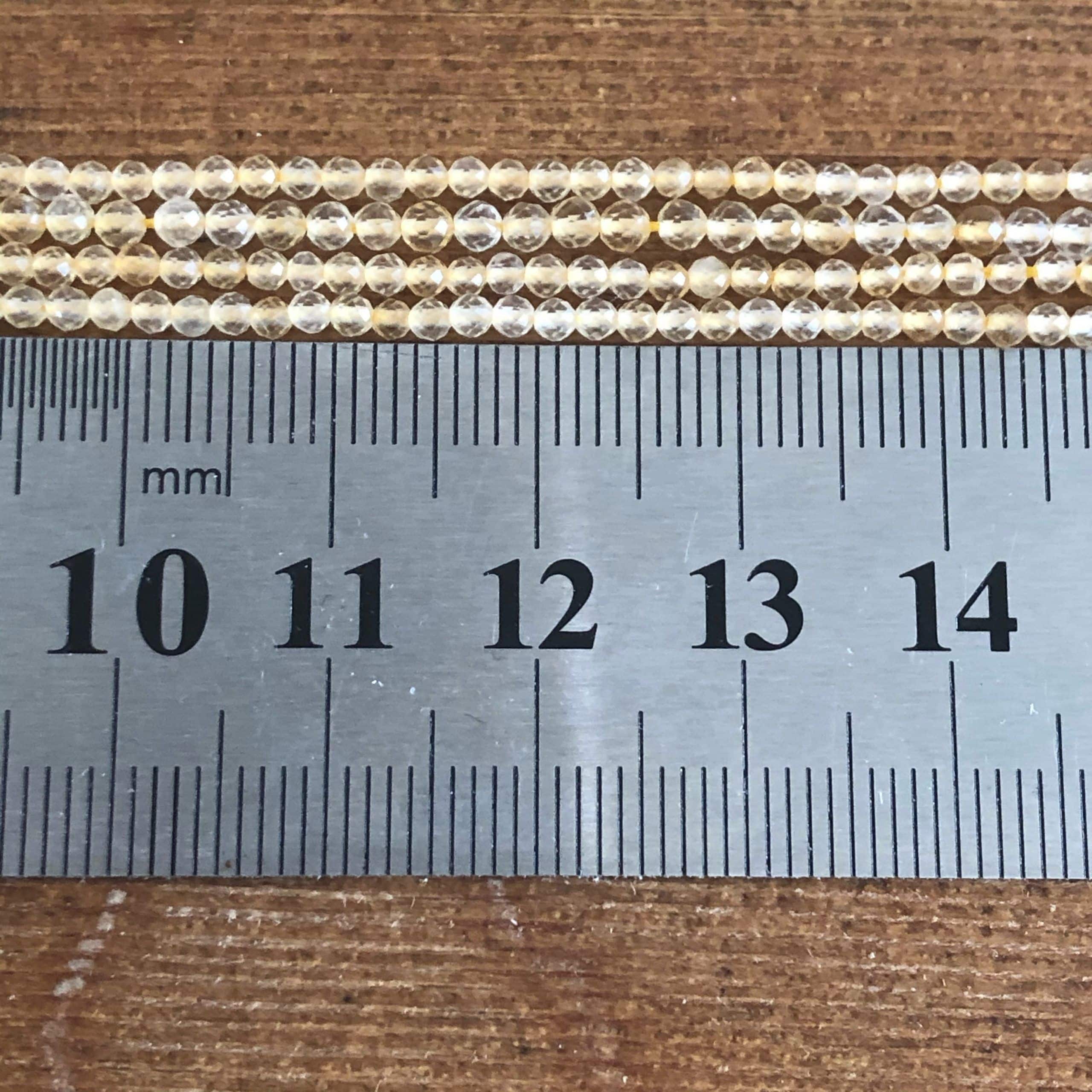 Citrine Facettée 2mm 1