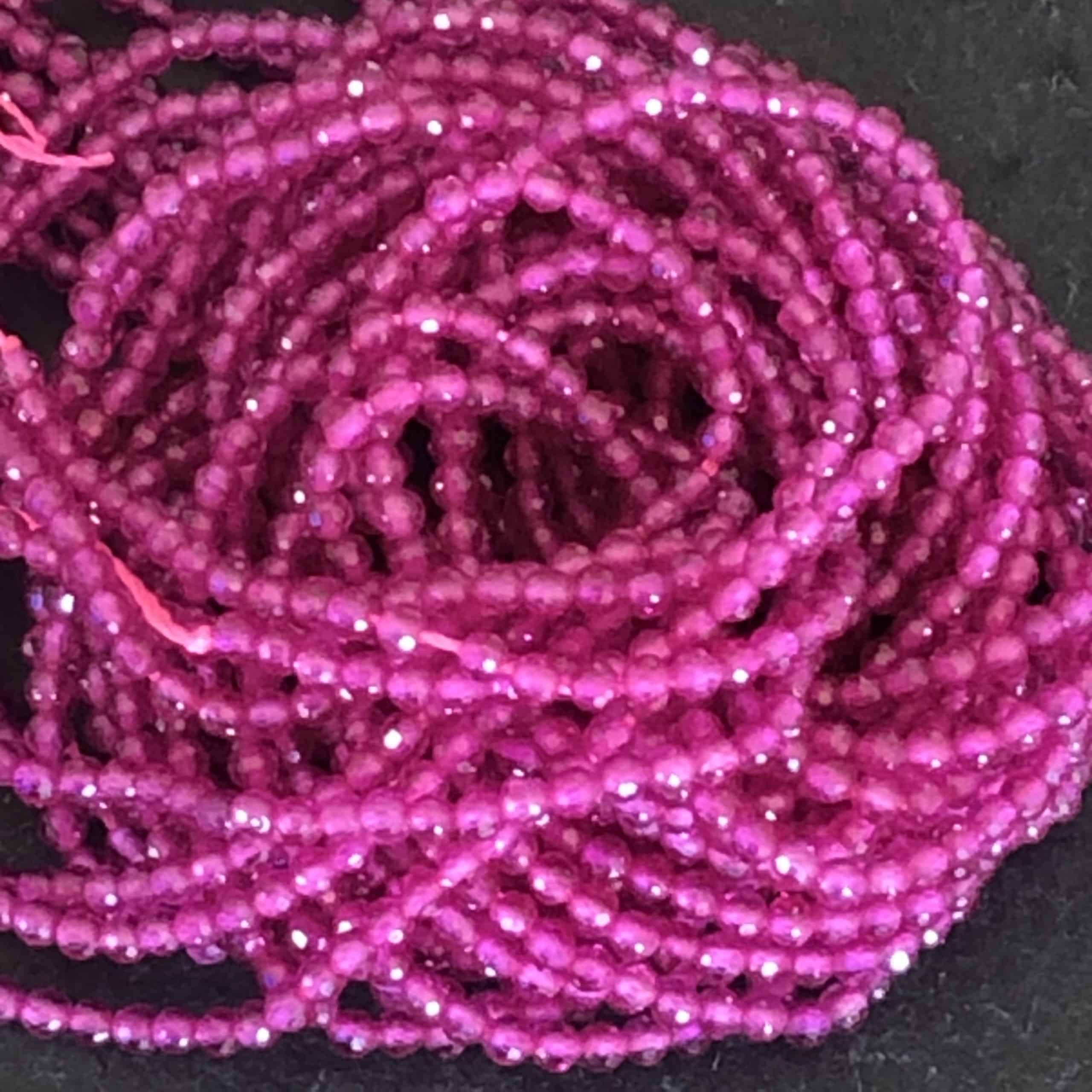 Corindon Rubis Facetté 2mm