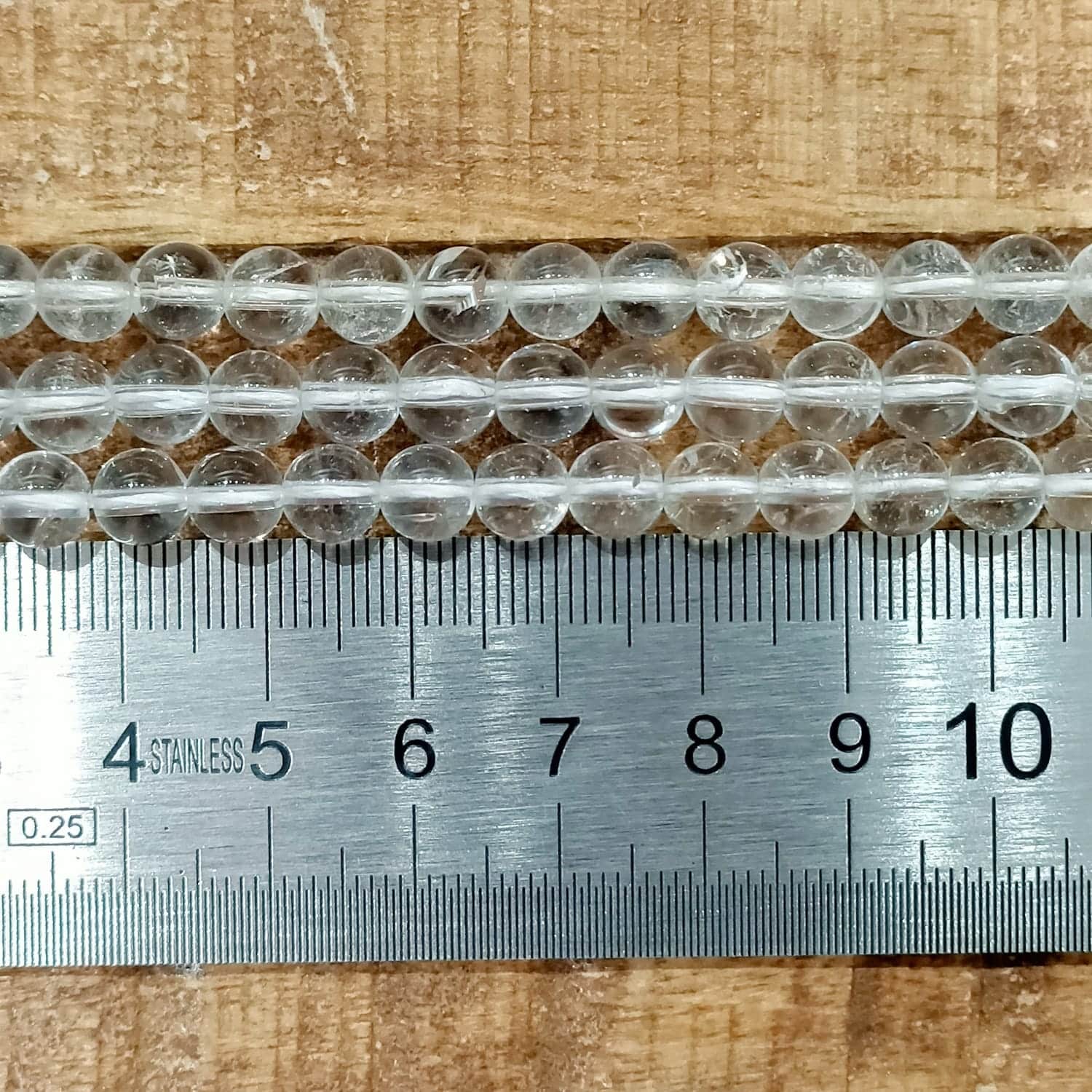 Cristal de roche 6mm 1