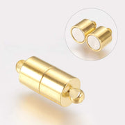 Fermoir Aimanté Colonne Or 16x6mm