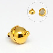 Fermoir Boule Aimanté Or 14x10mm
