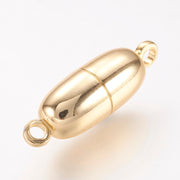 Fermoir Ovale aimanté 19x6mm