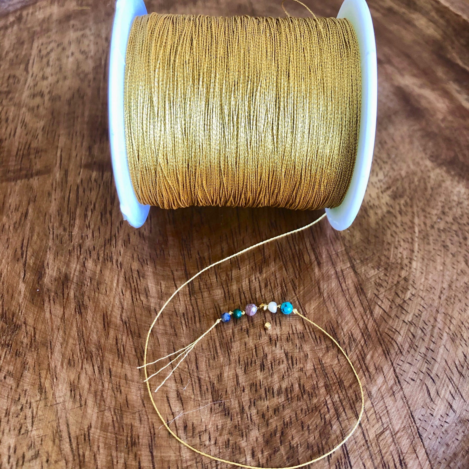 Fil Souple Doré Très Fin 0,30mm