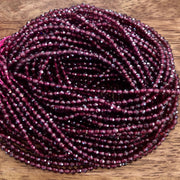 Grenat facetté 3mm