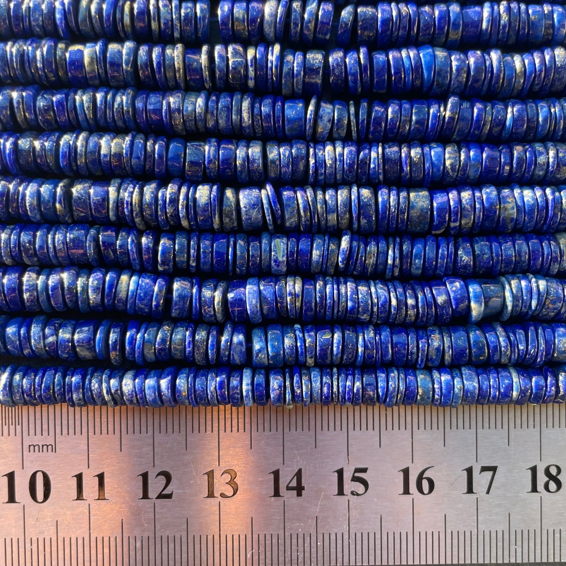 Heishi Lapis Lazuli 6-7mm (2) 1