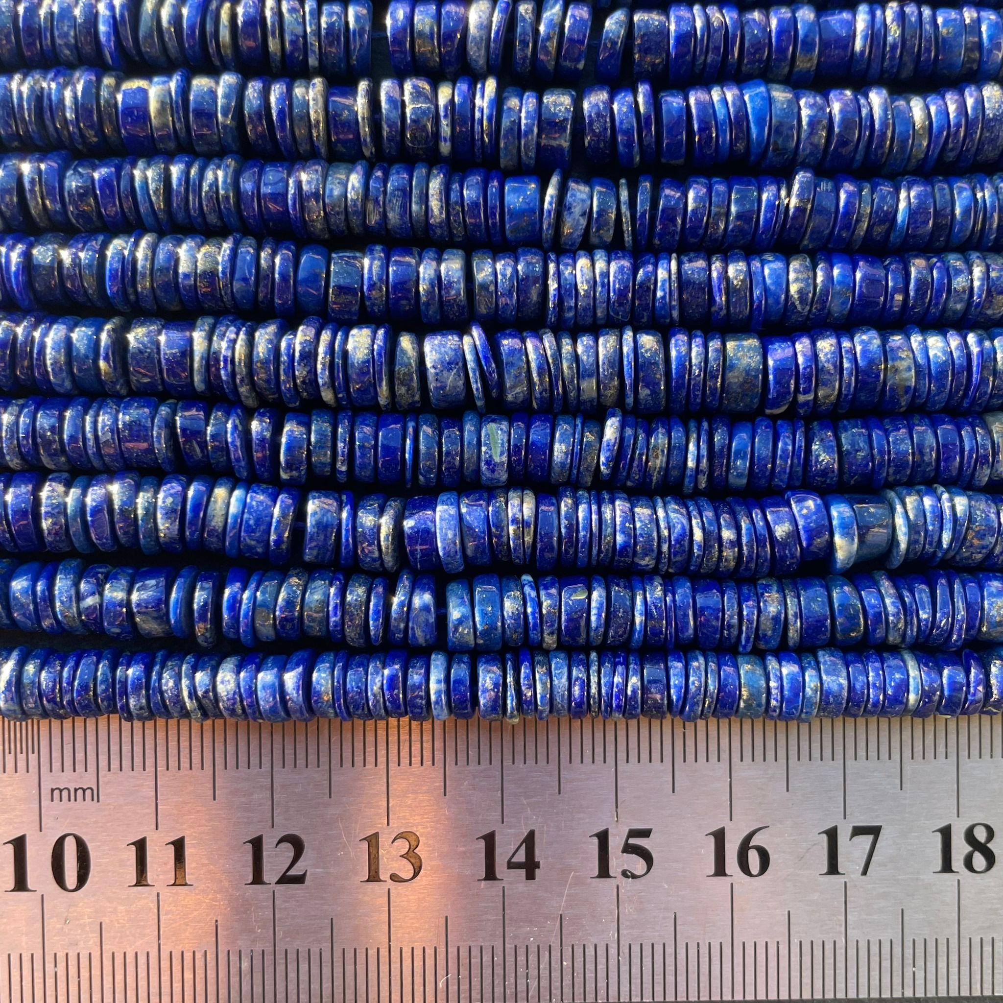 Heishi Lapis Lazuli 6-7mm (2) 1