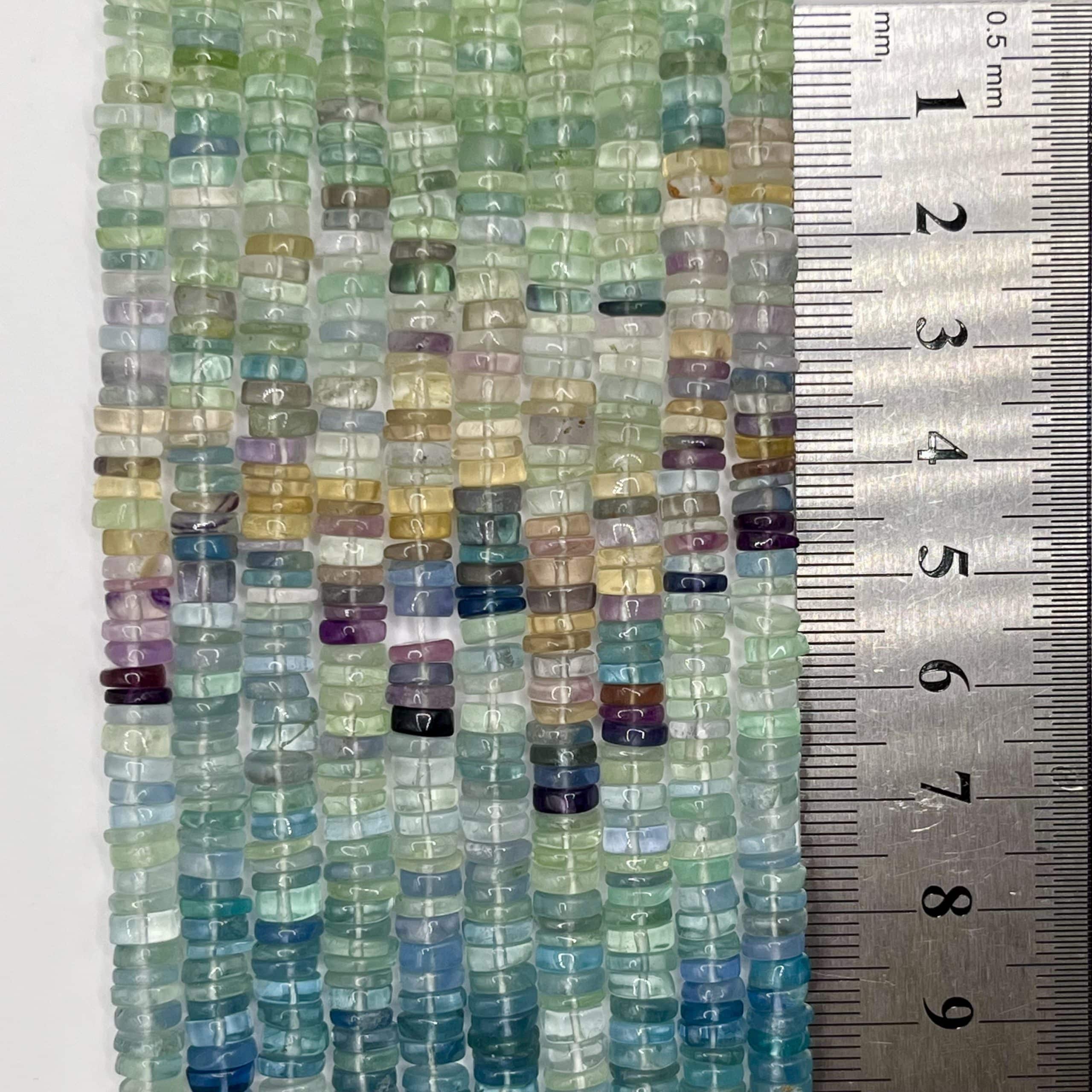 Heishi en Fluorite 5-6 mm 3
