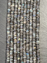 Heishi en Labradorite 5-6mm (2) 2