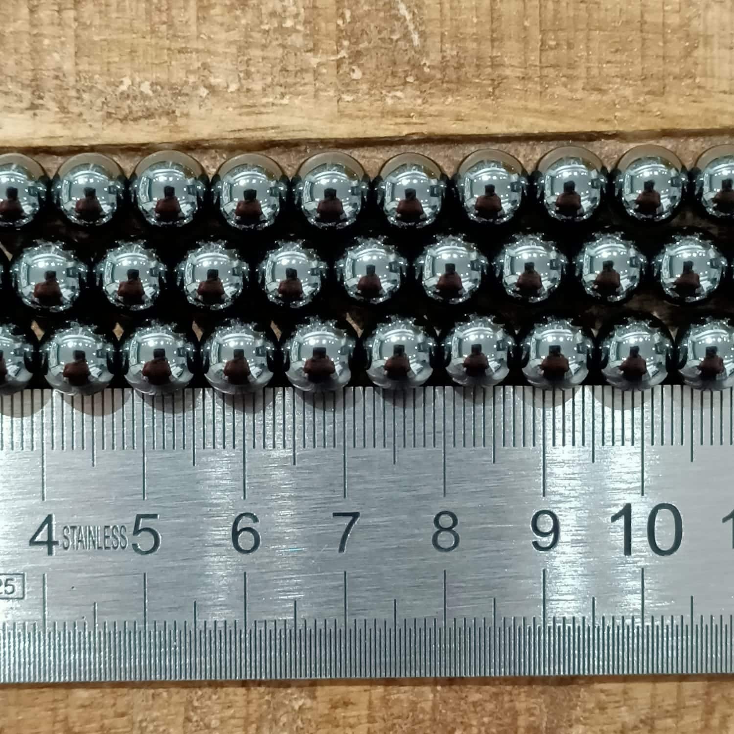 Hématite 8mm 1
