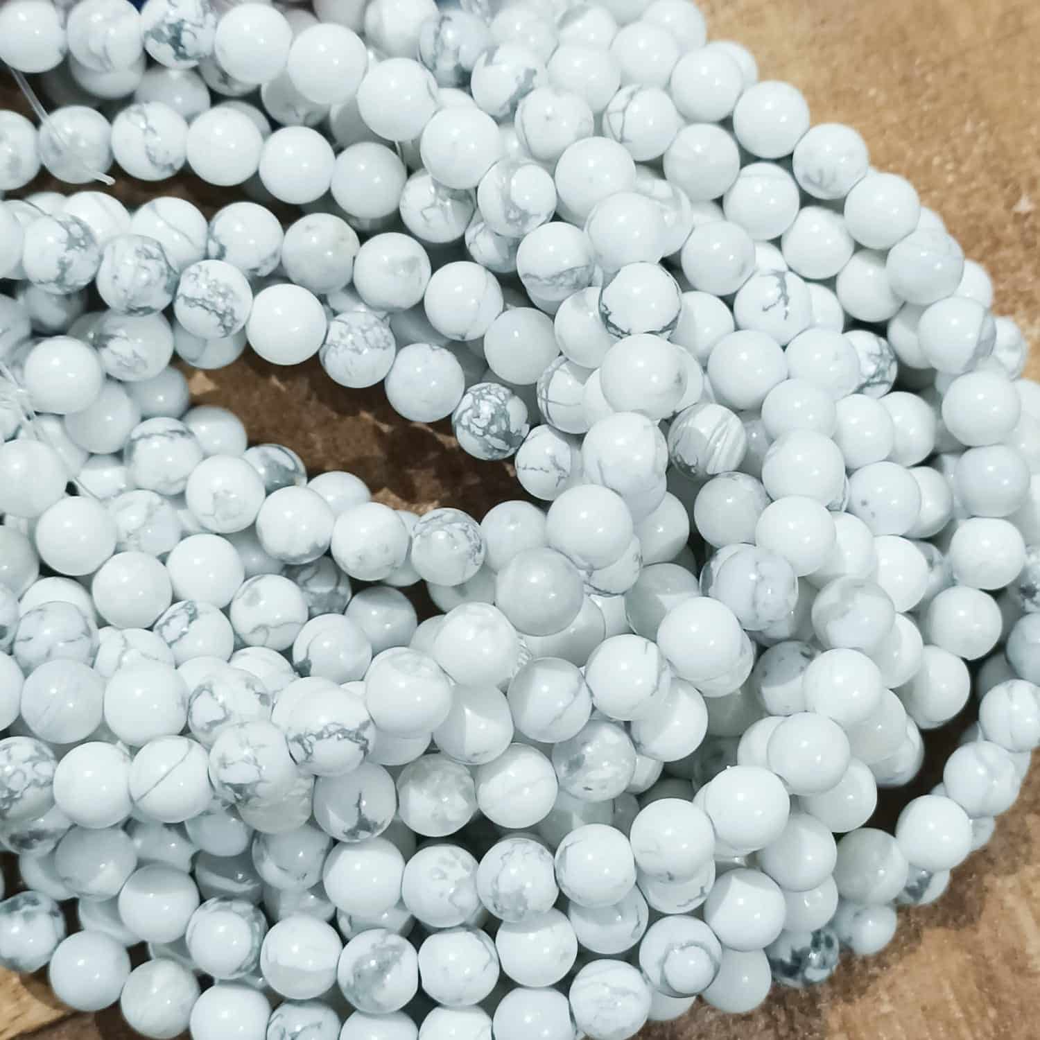 Howlite 6mm