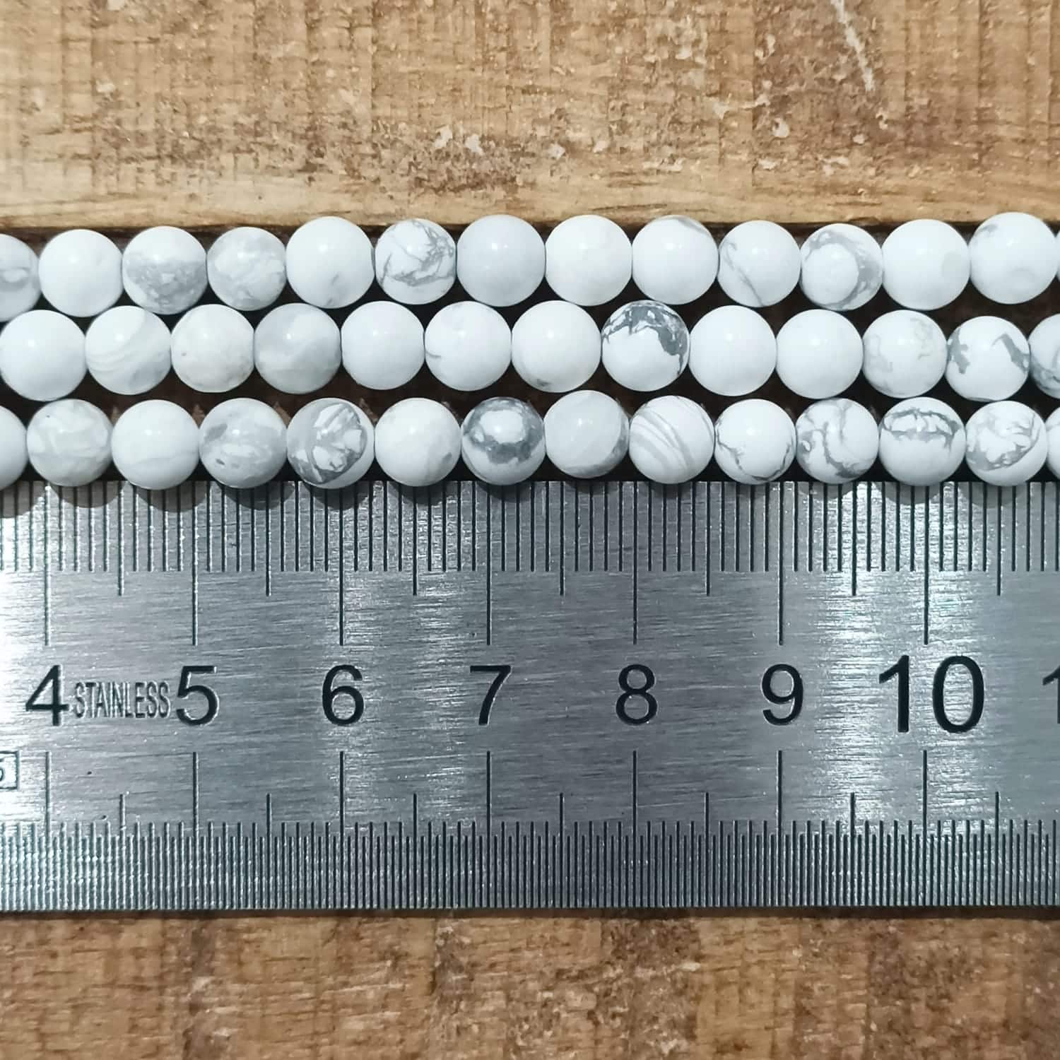 Howlite 6mm 1
