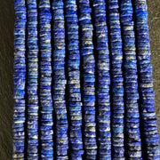 Heishi à Facettes en lapis Lazuli 6mm
