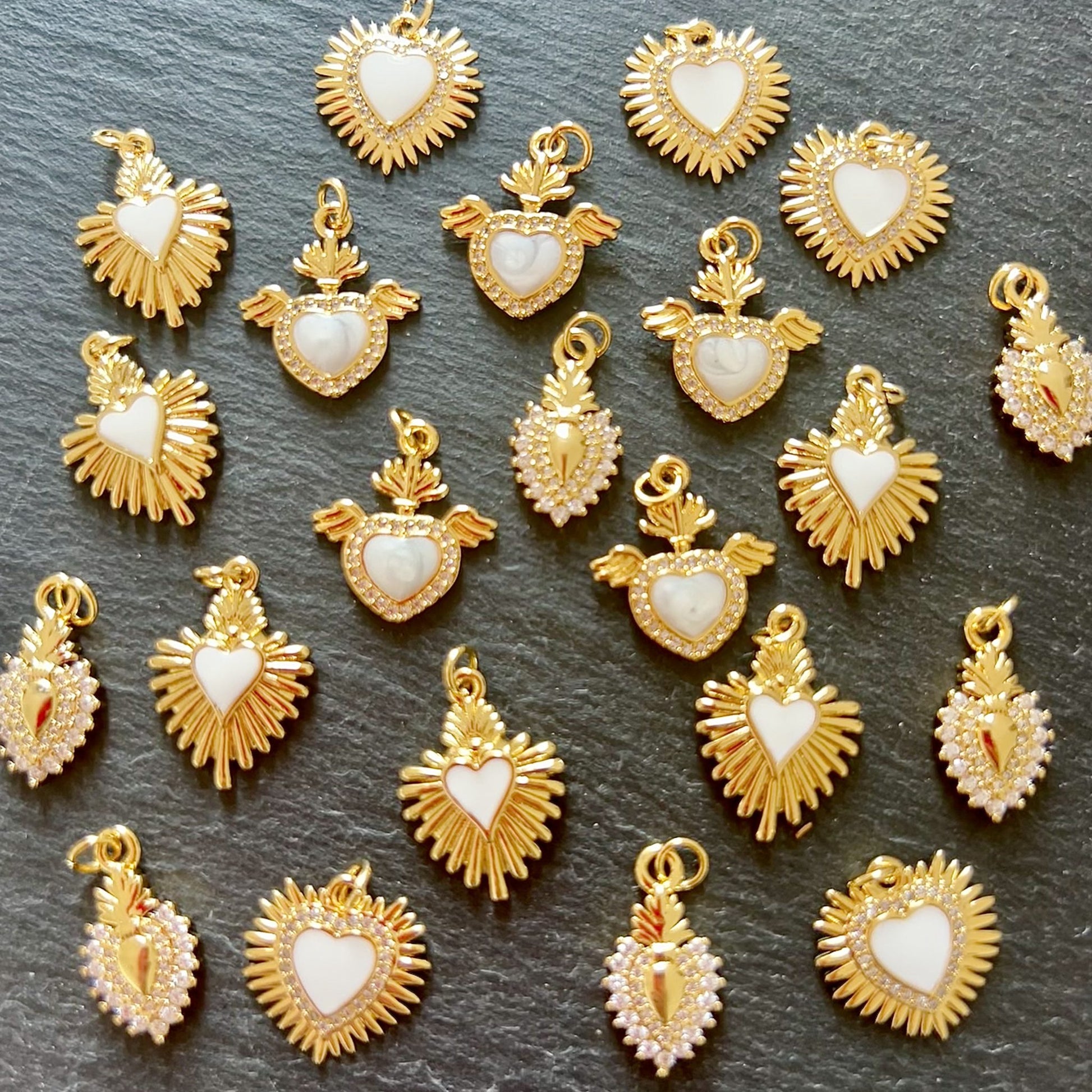 breloque Ex-voto coeur