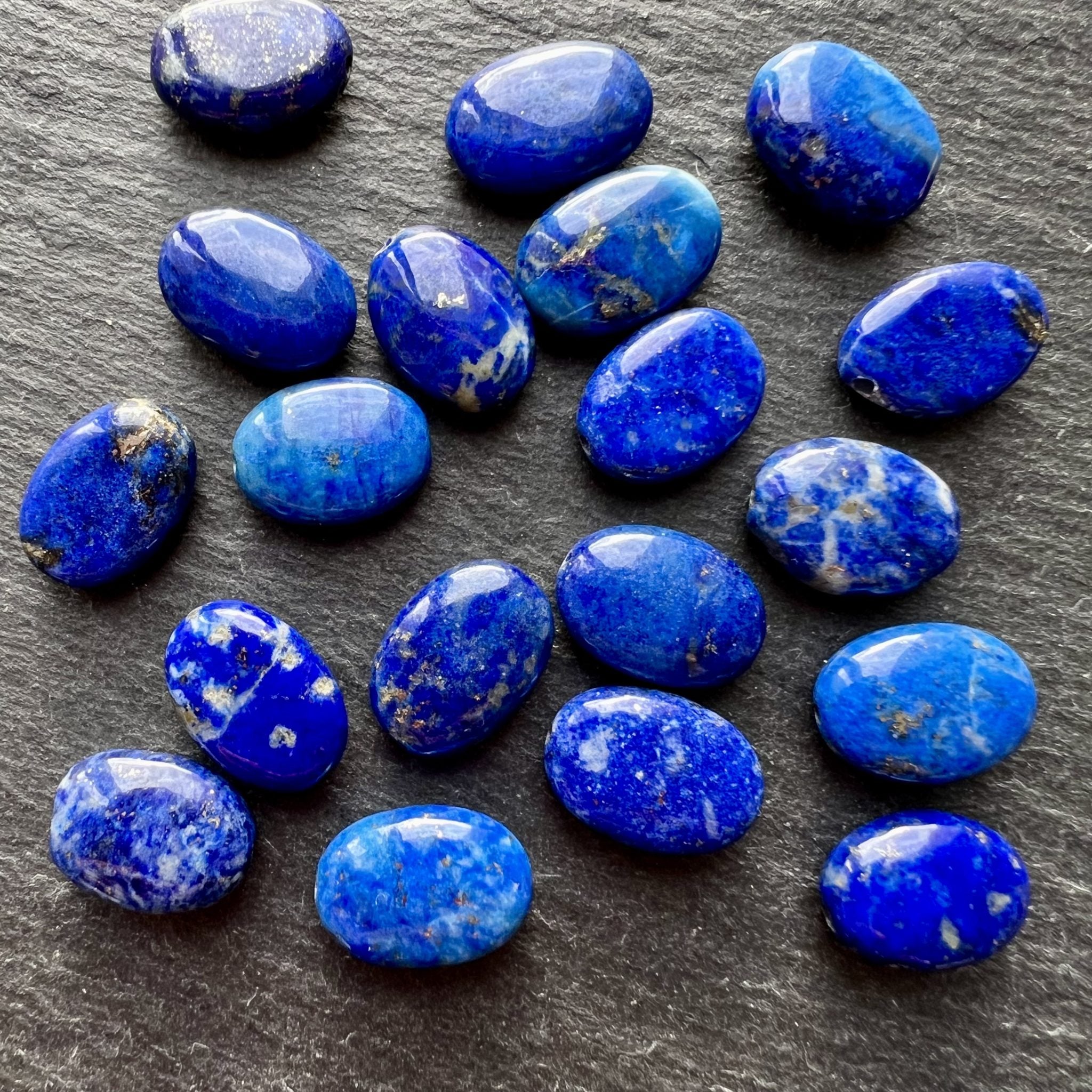 Lapis d'Afghanistan Ovale 10x14mm