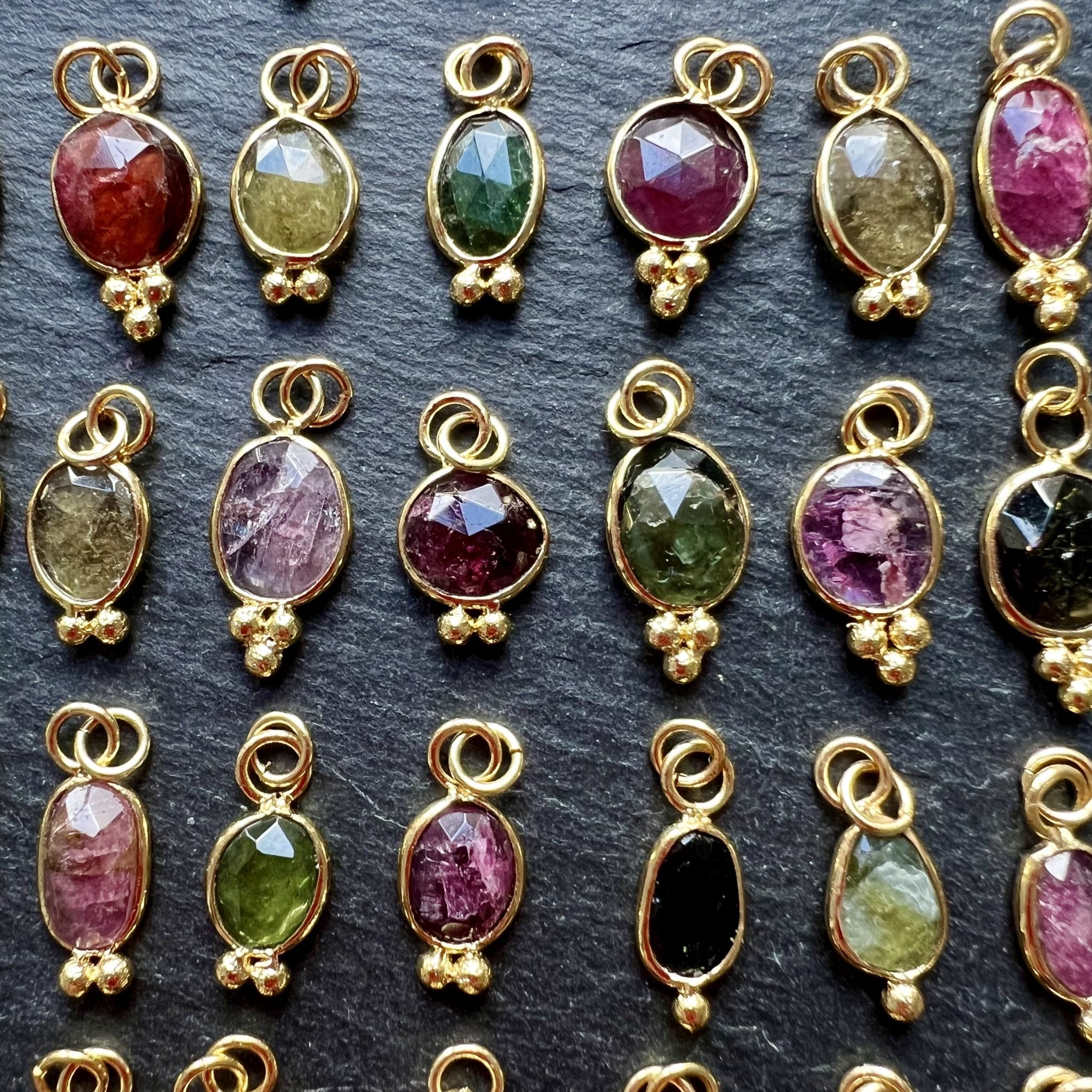 Pendentif Serti Tourmaline Grand