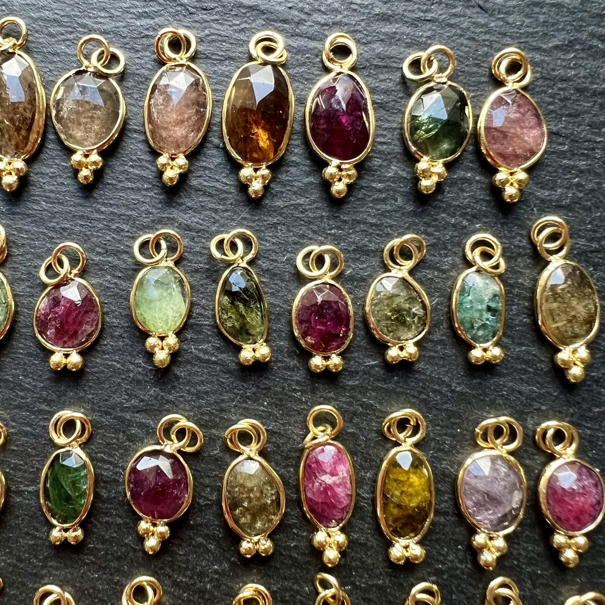 Pendentif serti Tourmaline Moyen