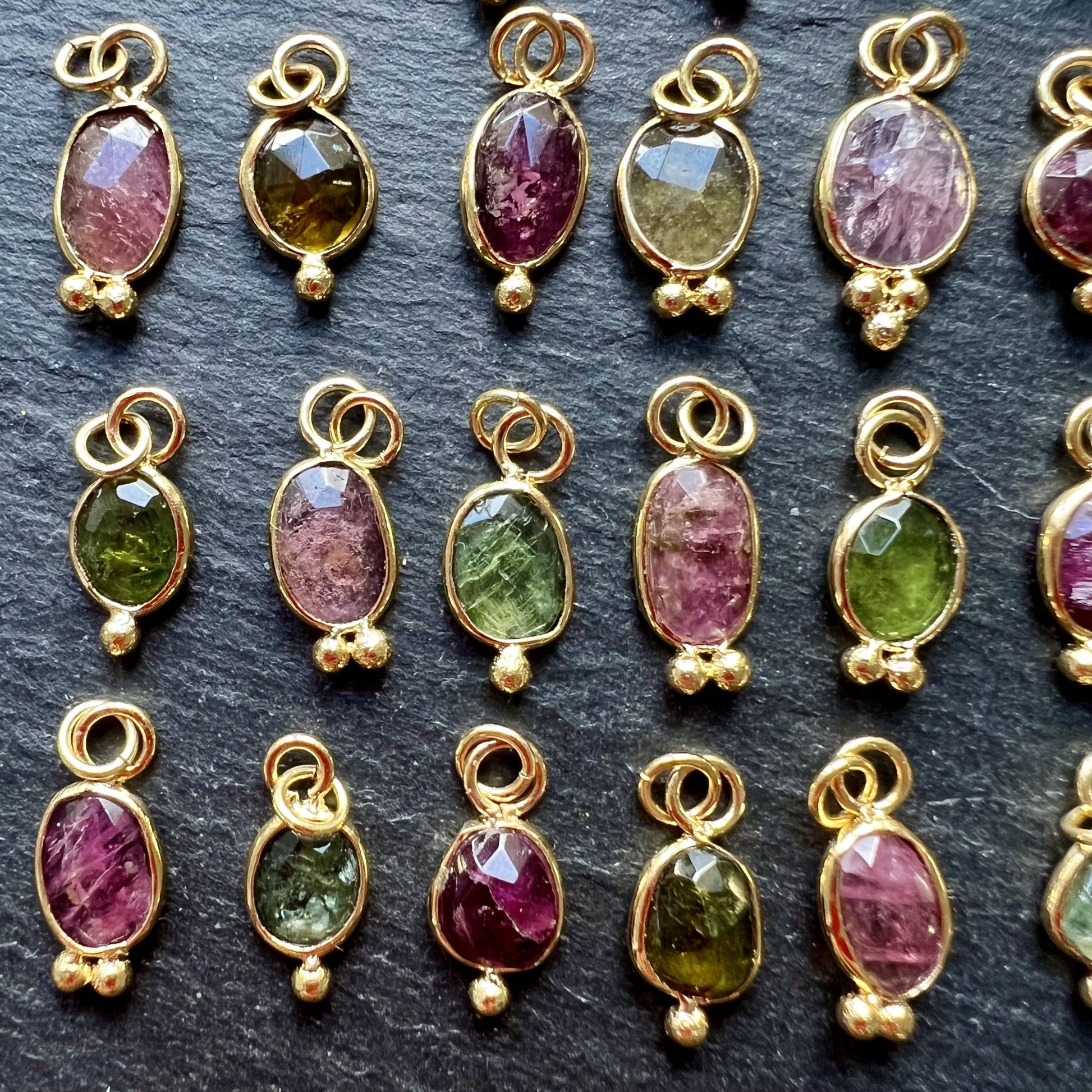 Pendentif serti Tourmaline Moyen
