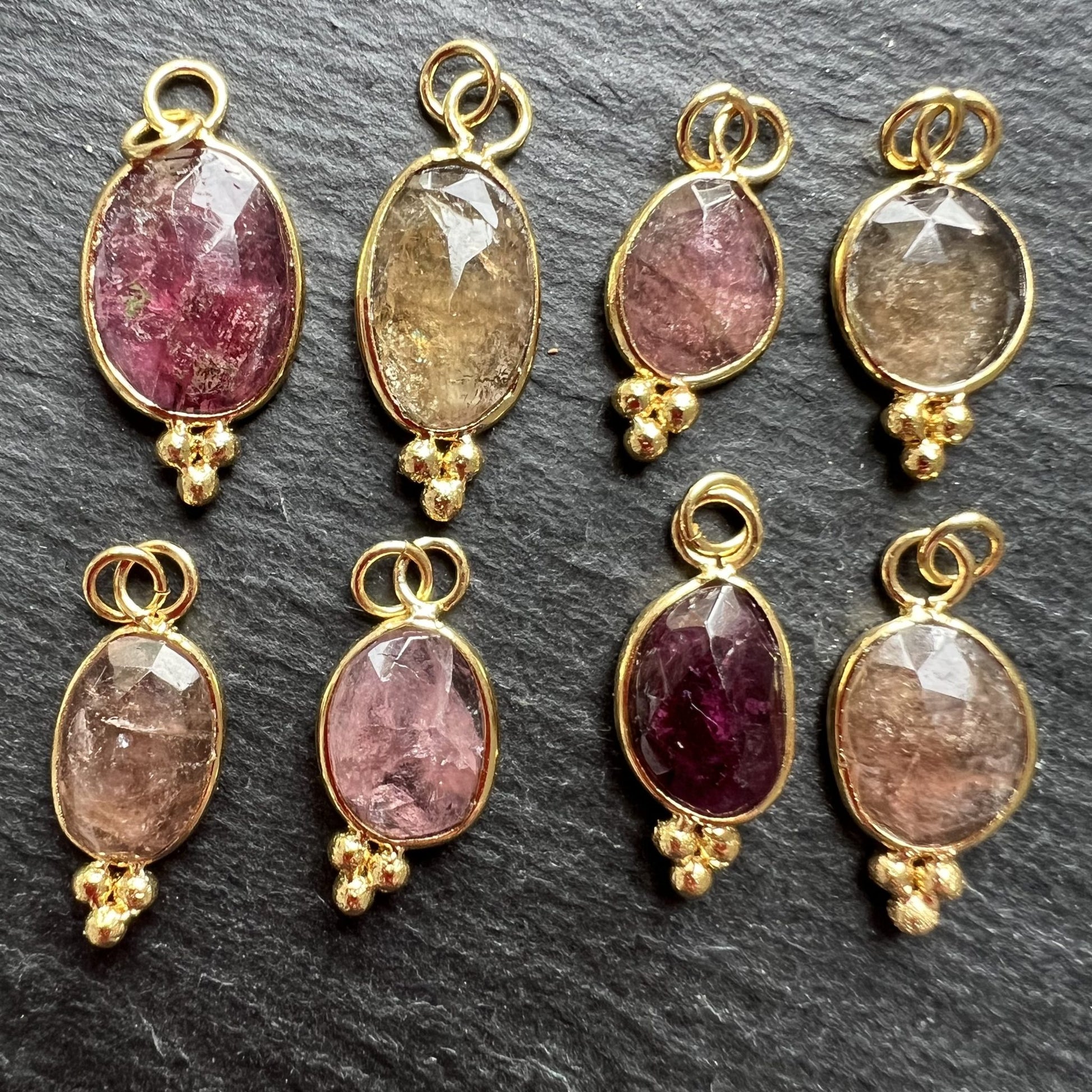 Pendentif Serti Tourmaline Grand