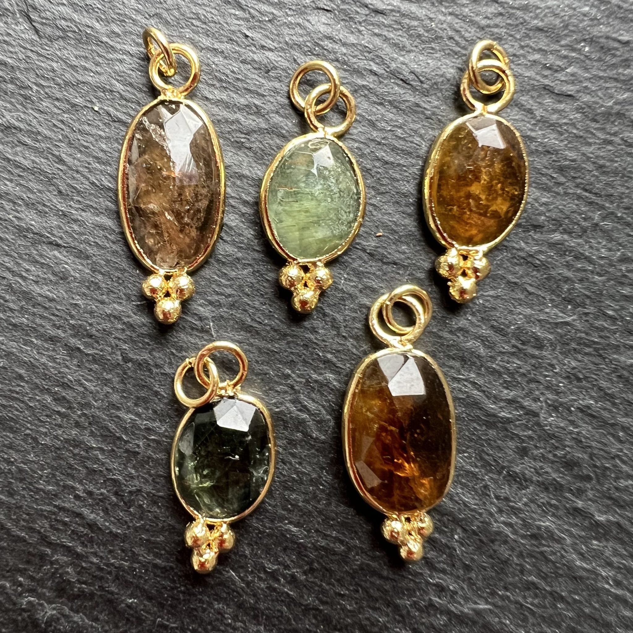 Pendentif Serti Tourmaline Grand