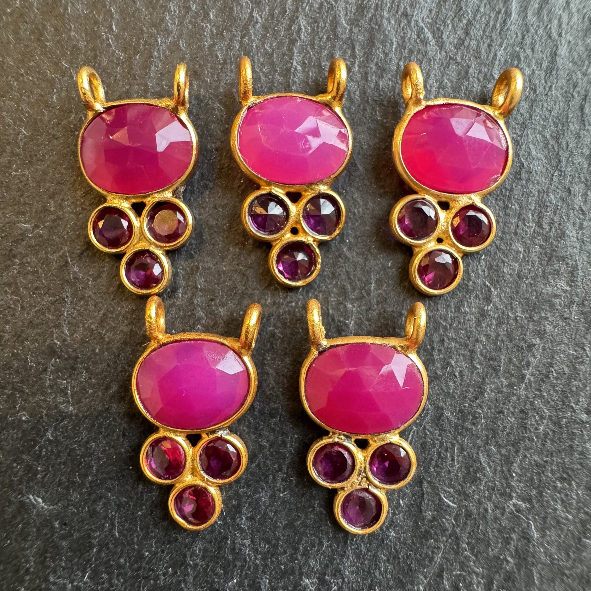 Calcédoine rose, quartz Fuchsia