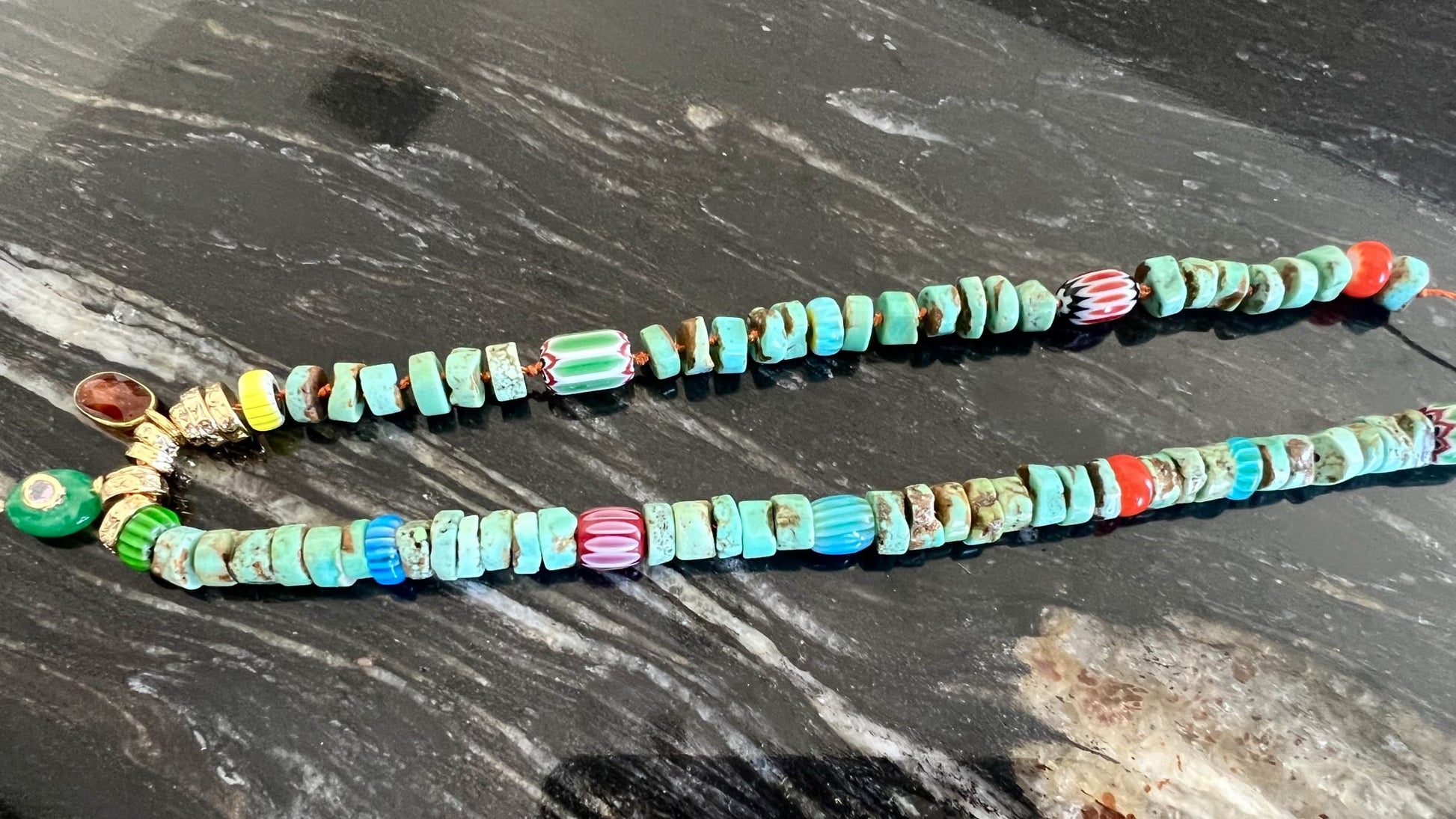 Heishi Turquoise Naturelle 8mm
