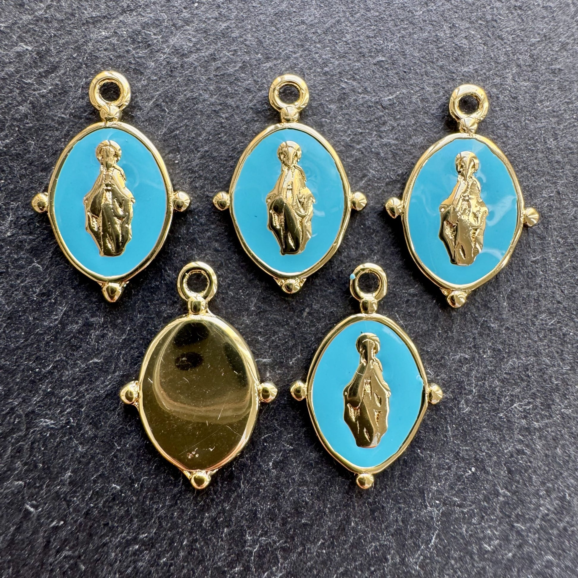 Médaille "Marie" en Email