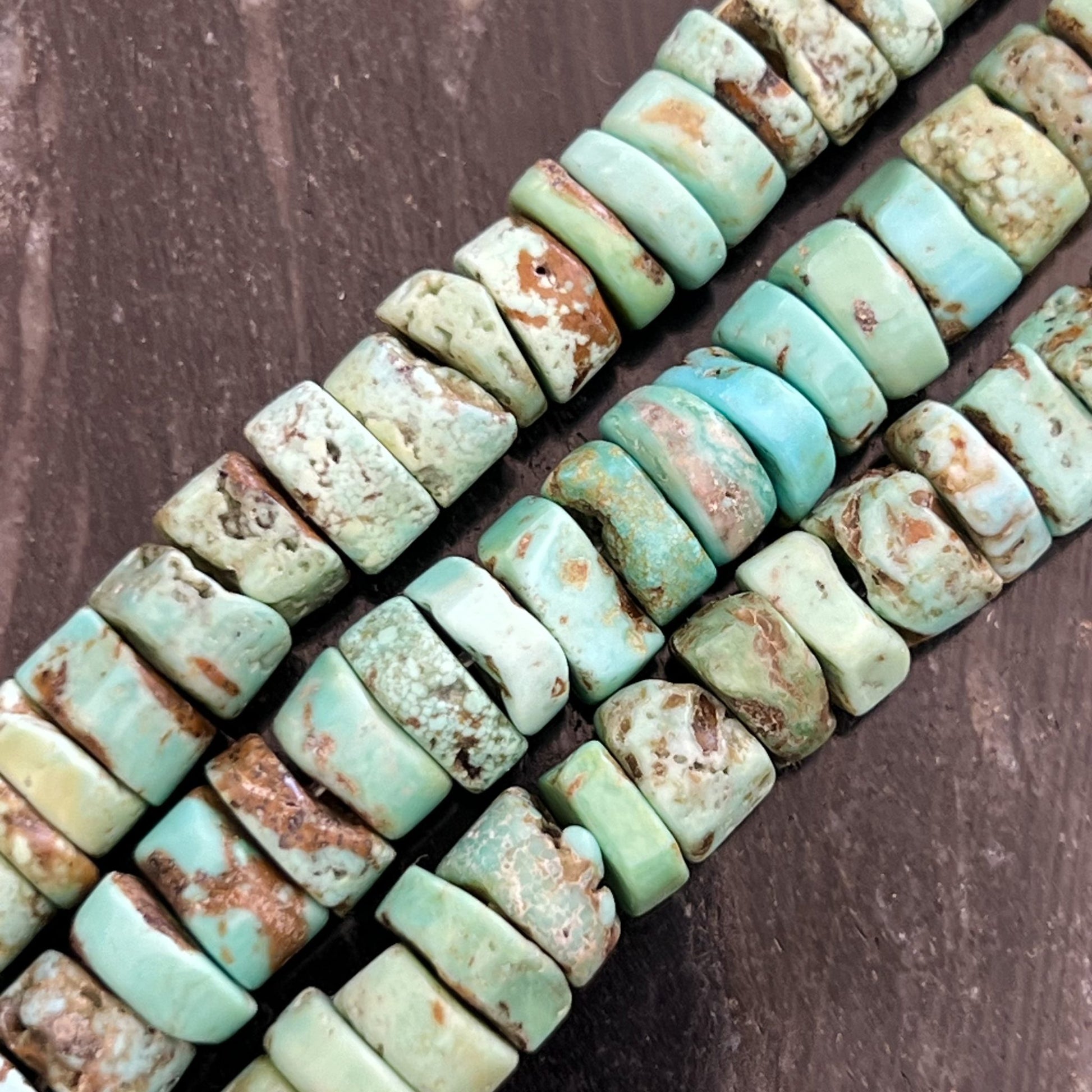Heishi Turquoise Naturelle 8mm