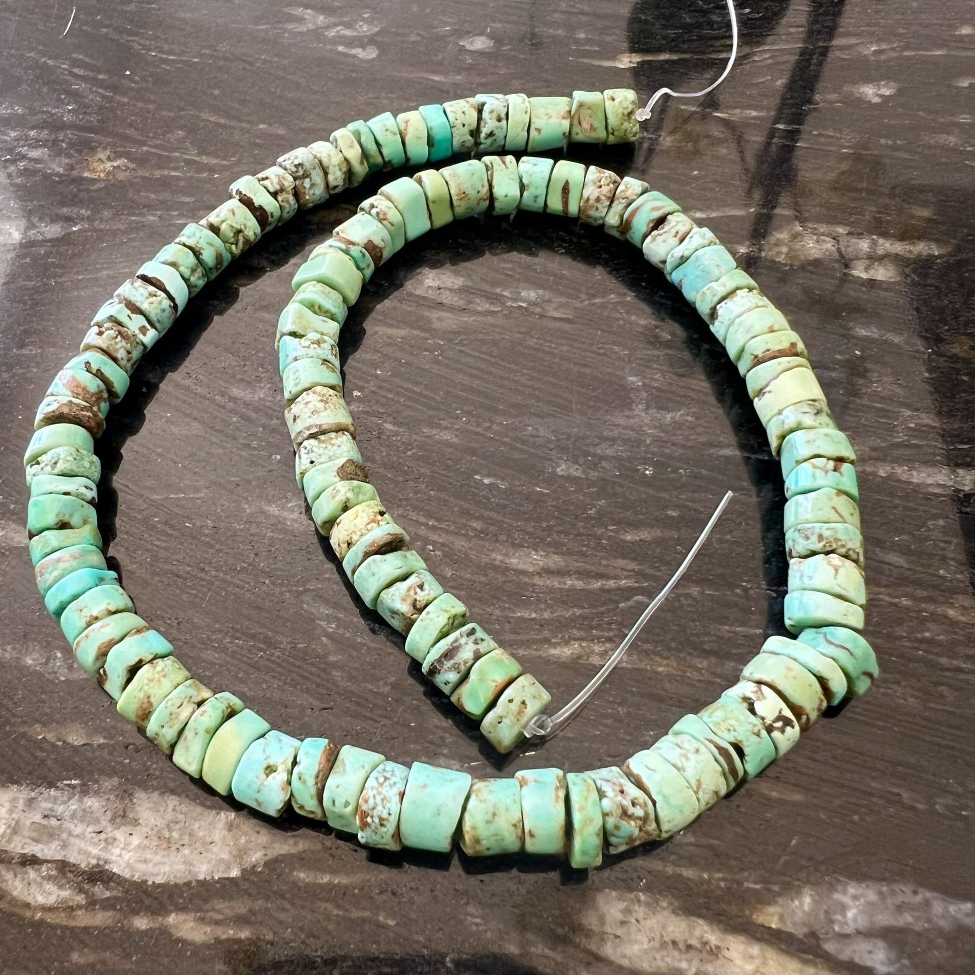 Heishi Turquoise Naturelle 8mm