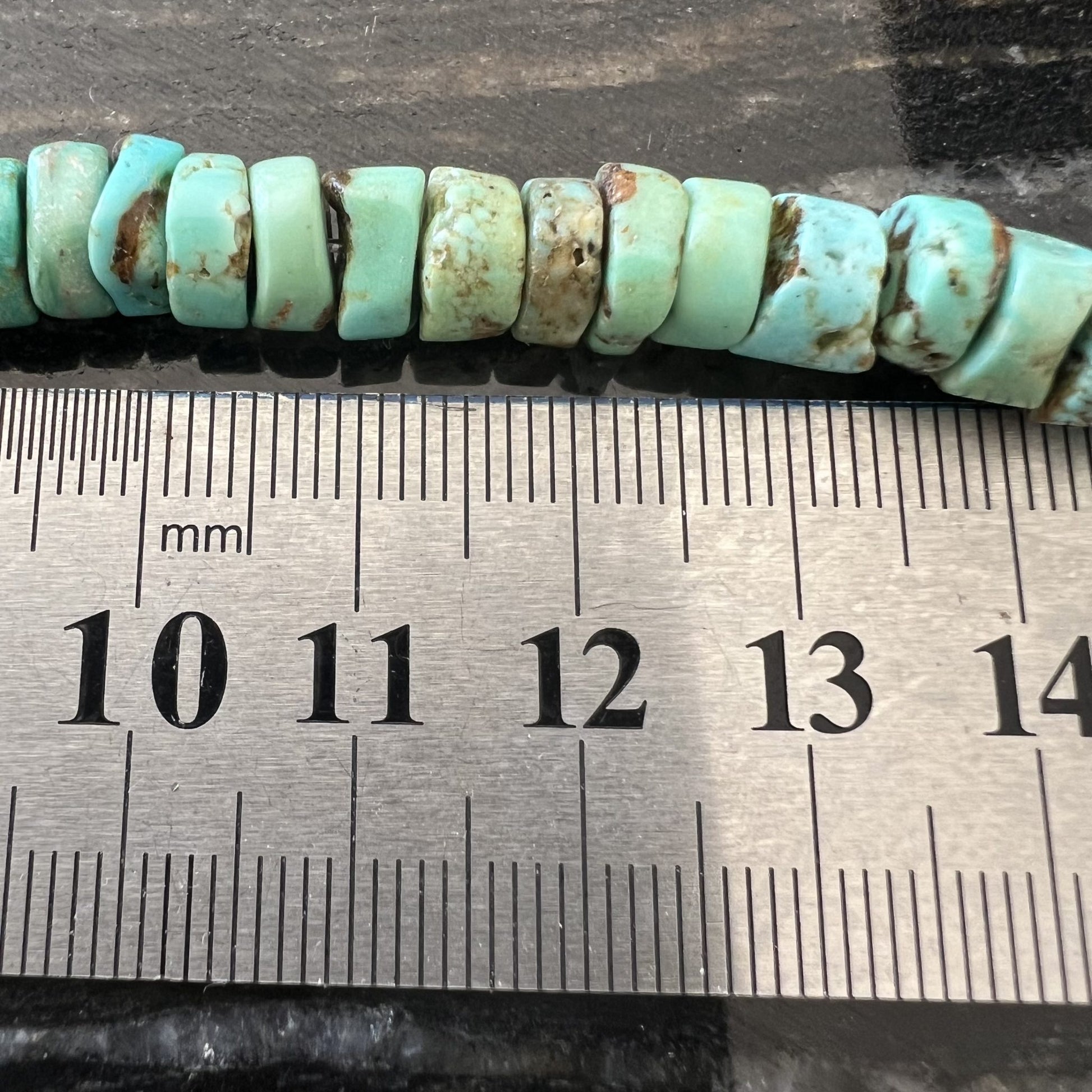 Heishi Turquoise Naturelle 8mm