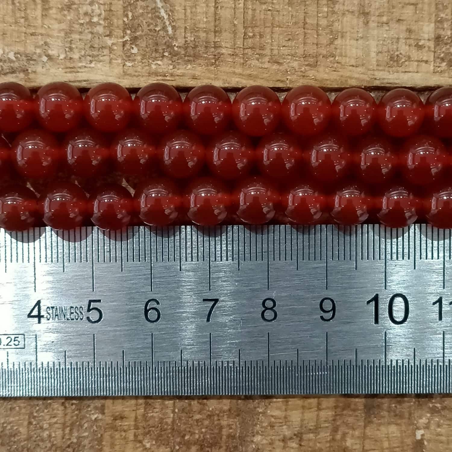 Cornaline 8mm