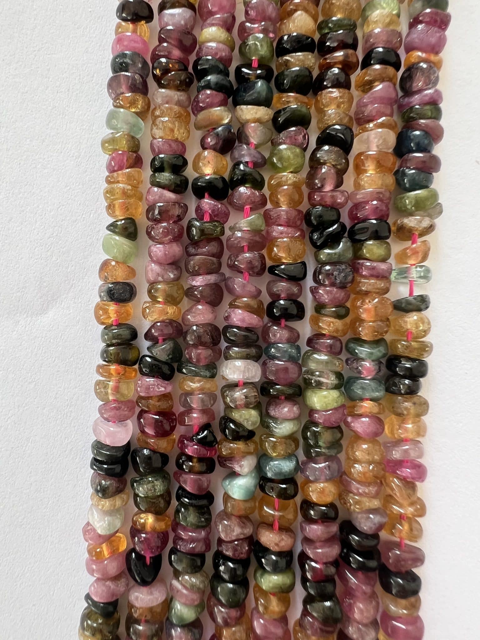 Heishi Tourmaline 5mm
