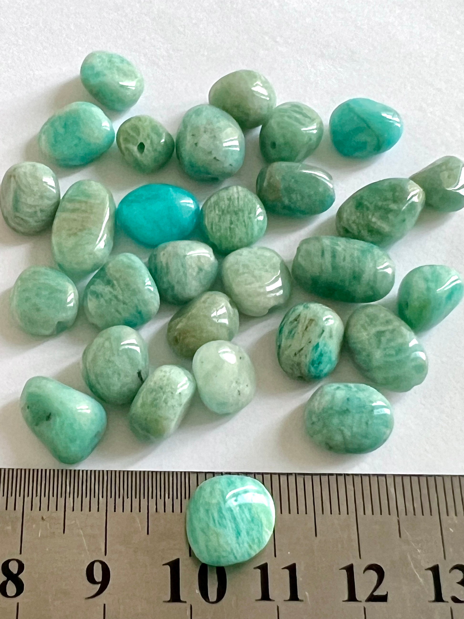 Perle Pépite en Amazonite