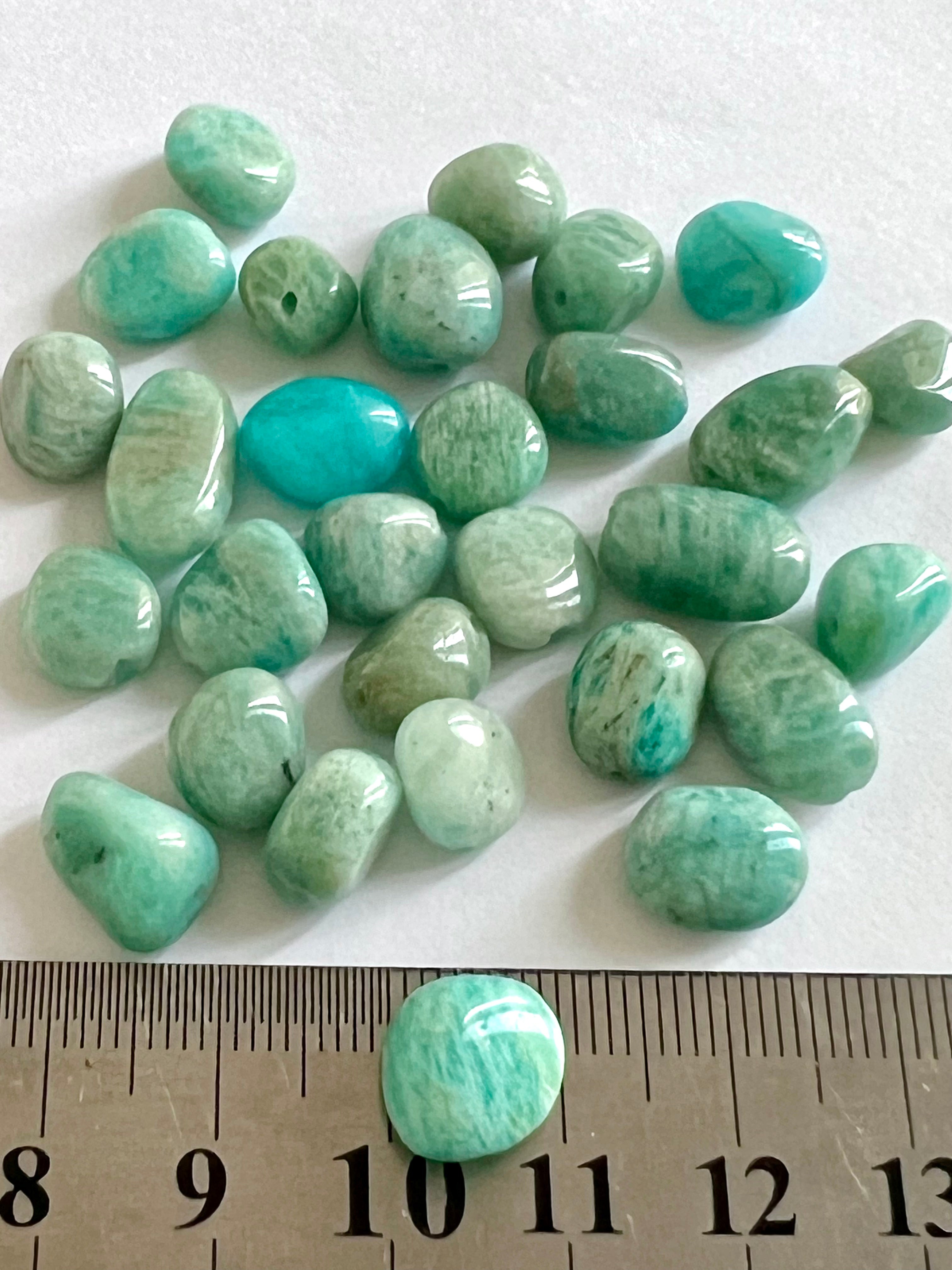 Perle Pépite en Amazonite