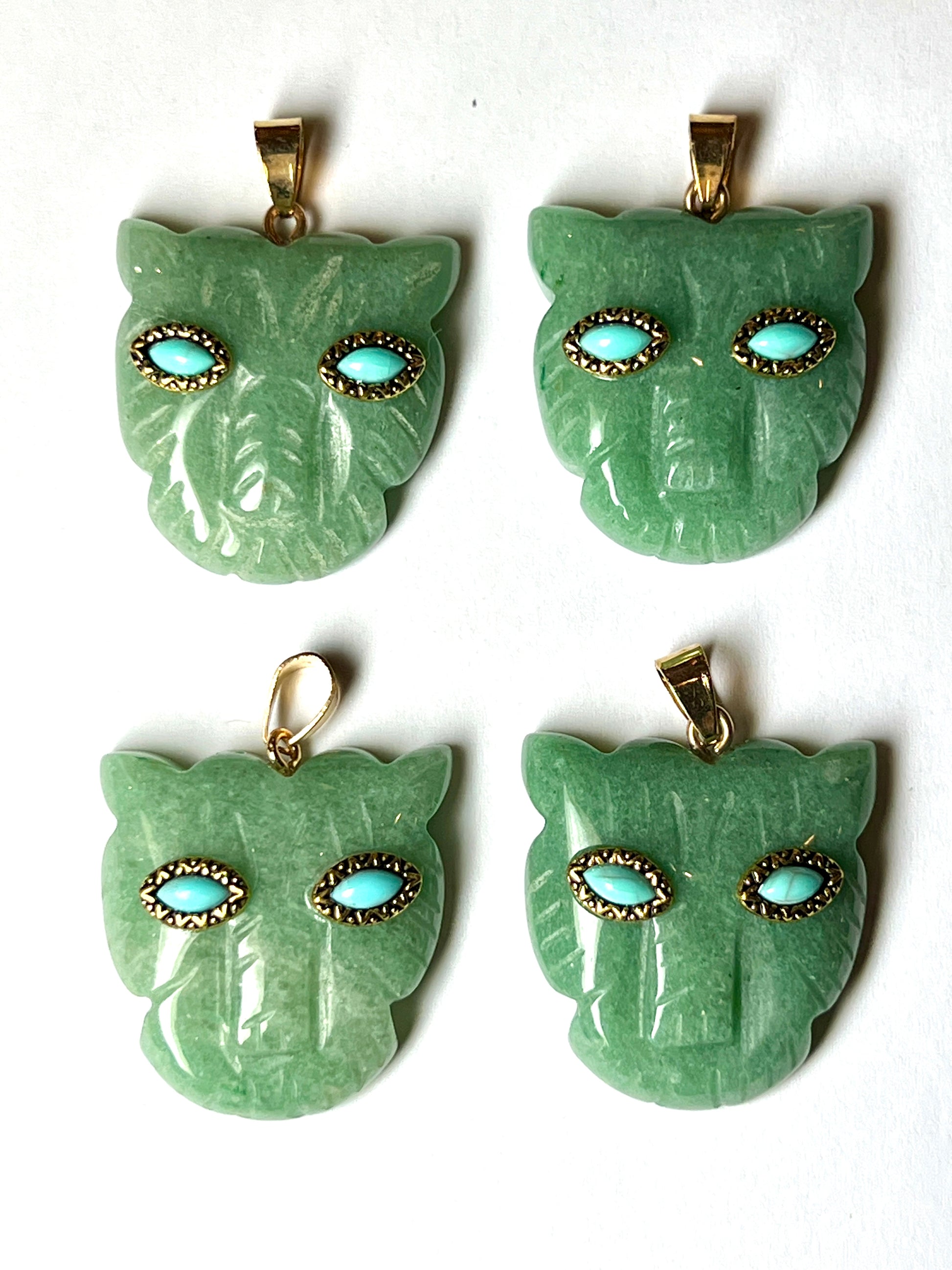 Pendentif Léopard Aventurine