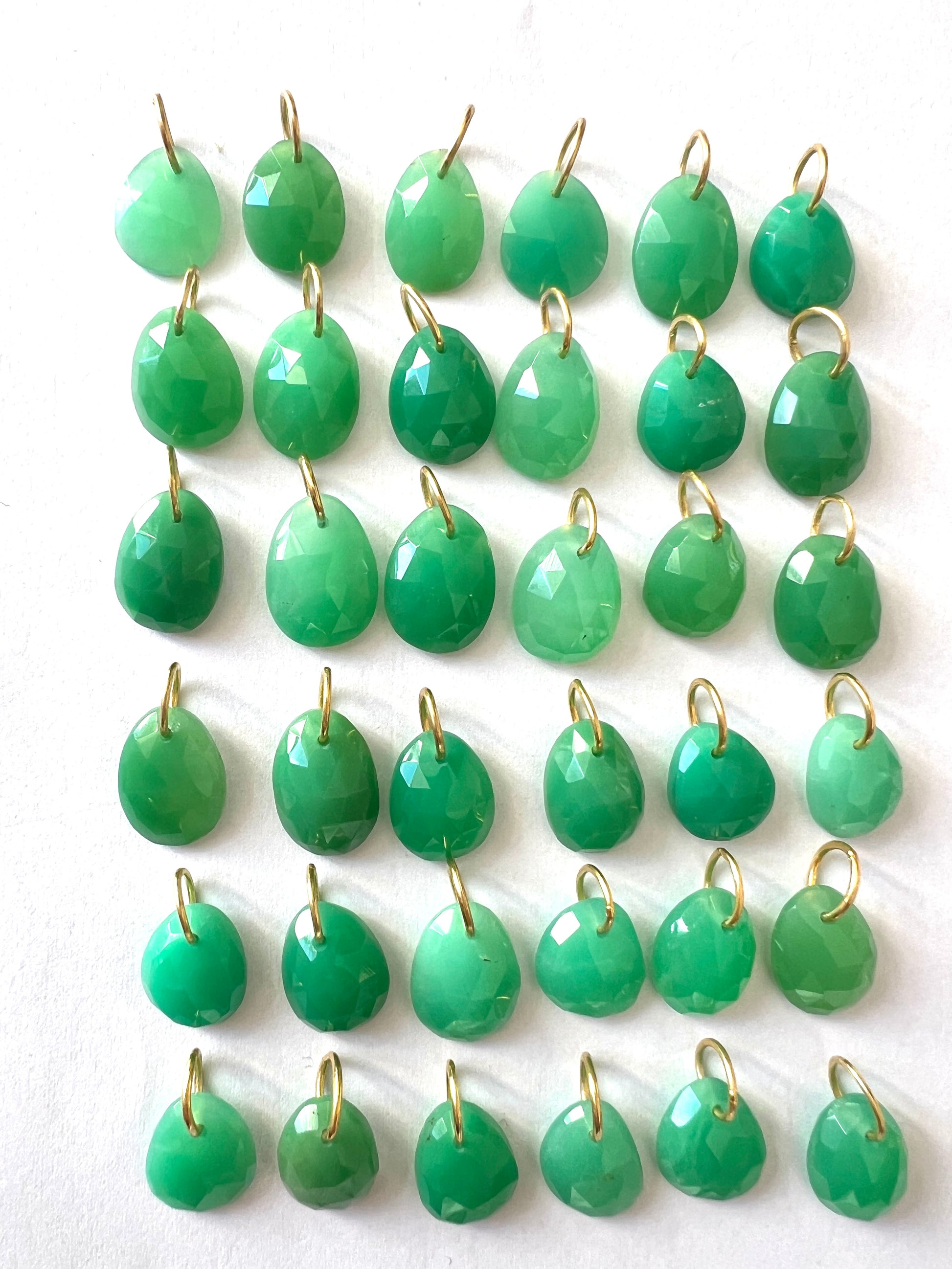 Pendentifs Précieux Chrysoprase, Lapis Lazuli, Rubis ZoÏsite