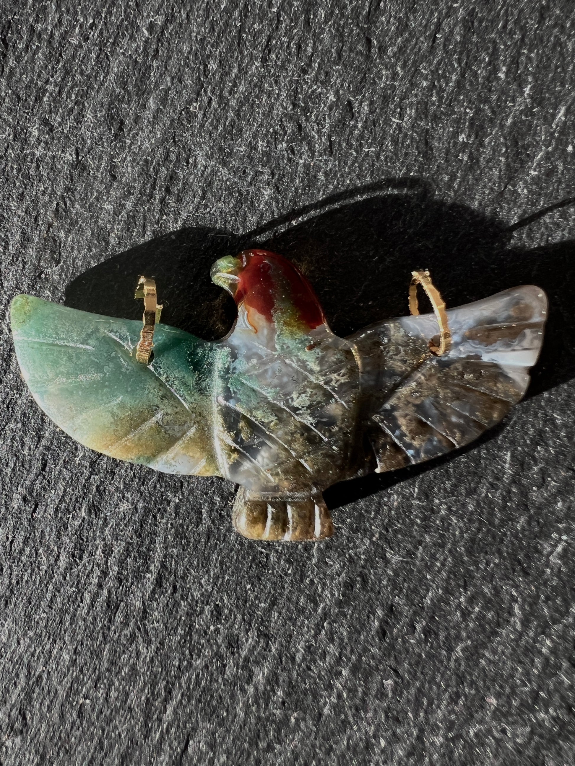 Pendentif Aigle en Pierre